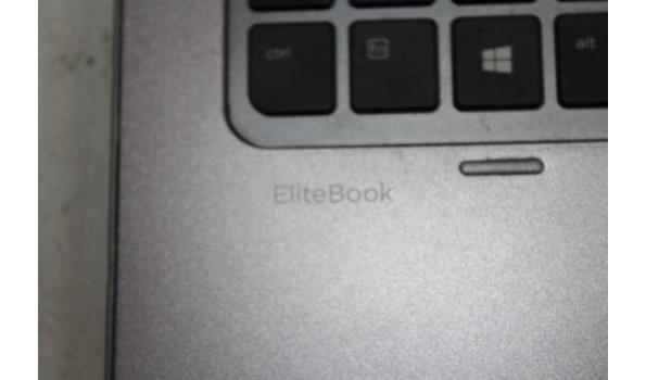 laptop HP, type EliteBook, core i5, zonder kabels, werking niet gekend, zpnder kabels, paswoord niet gekend